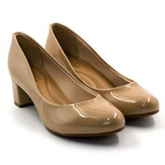 BRAND NEW AEROSOLES LOW BLOCK HEEL ROUND TOE SLIP-ON WOMEN"S SHOE - Picture 1 of 16